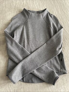 Lululemon High Neck Cropped Long Sleeve